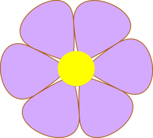 Purple Flower Clipart Free