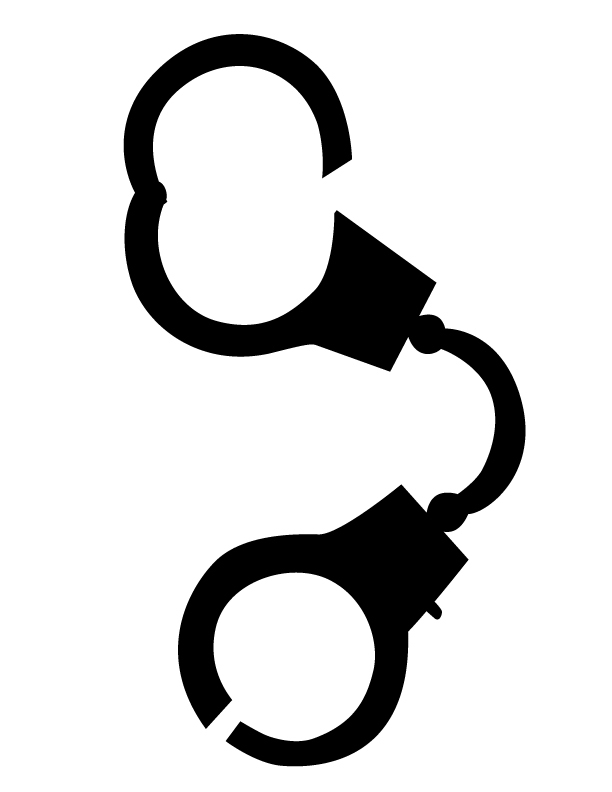 Handcuffs - Free Printable Coloring Pages - ClipArt ...