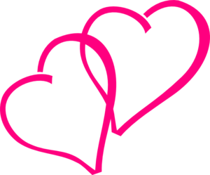 pink heart vector – Clipart Free Download