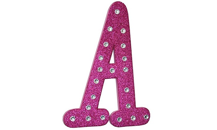 Craft for Kids Glitter Wall Letters or Numbers | Groupon