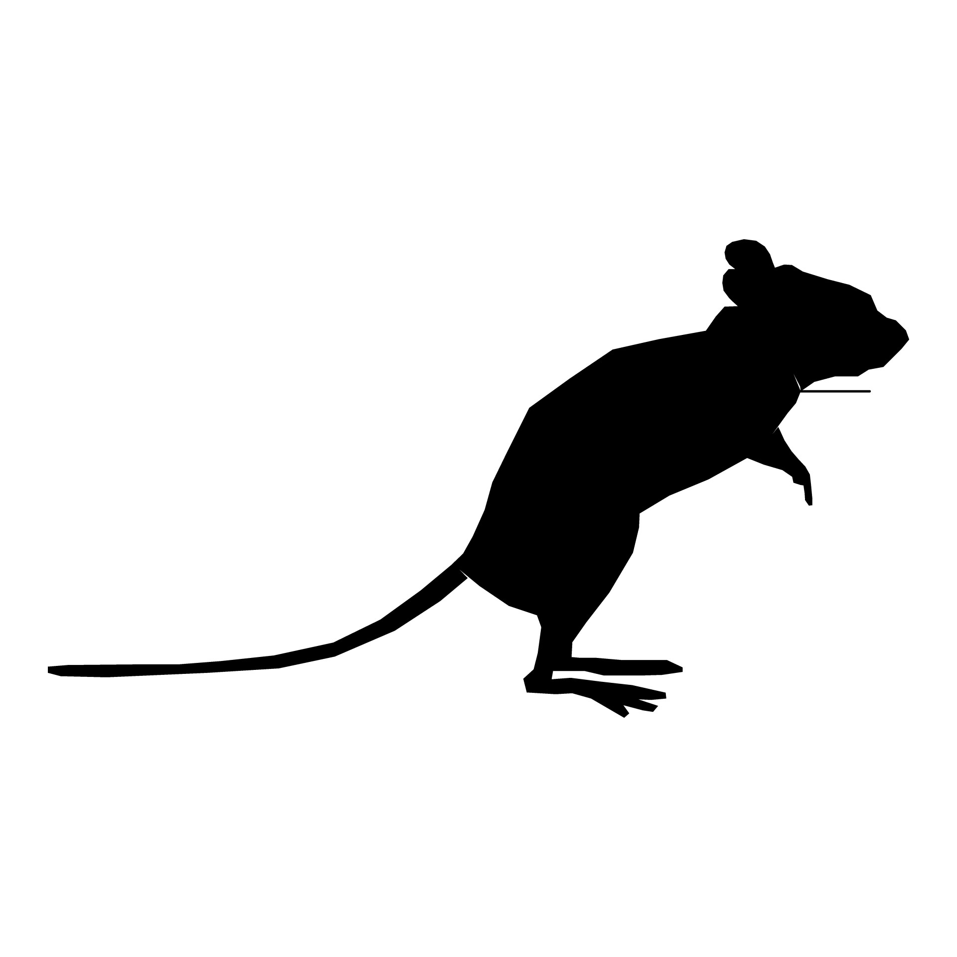 Silhouette Rat Images - Public Domain Pictures - Page 1
