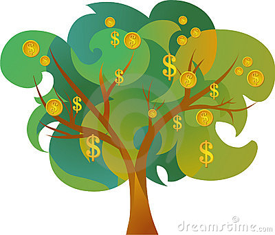 Money Tree Clipart - Tumundografico