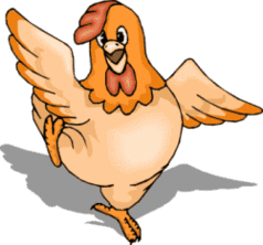 Dancing Chicken Gif Clipart - Free to use Clip Art Resource