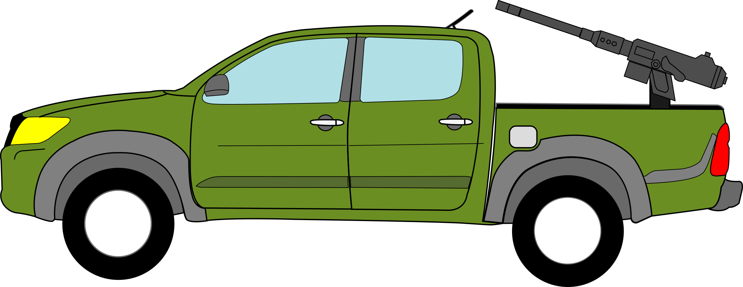 Clipart - Toyota Hilux Technical