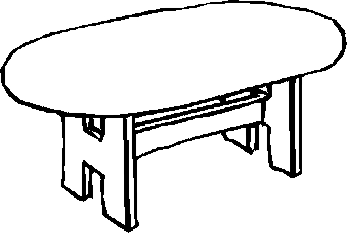 Table-clip-art-13 – ColoringPagehub