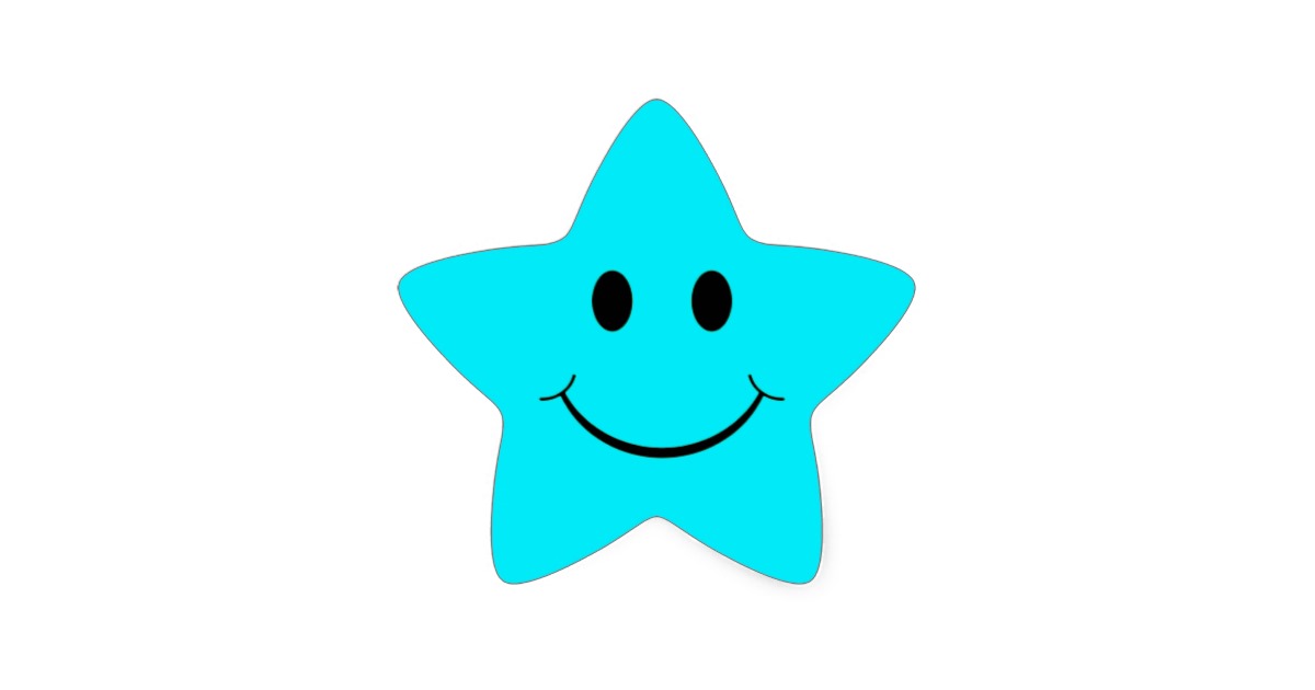 Smiley Face Stars Craft Supplies | Zazzle