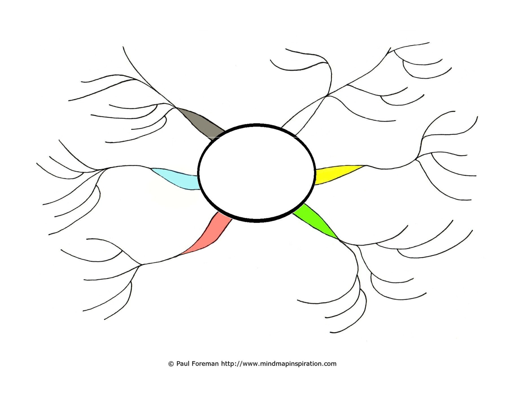 Blank Mind Map - ClipArt Best