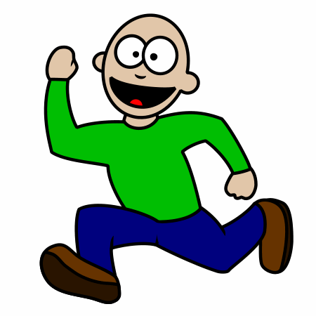 Cartoon Pictures Of People Running - ClipArt Best