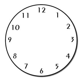 Clock Faces Without Hands - ClipArt Best