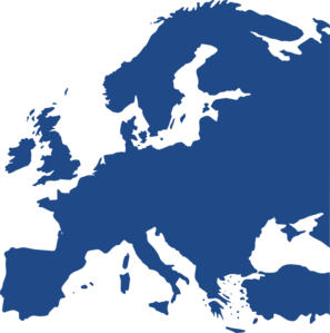 Map Of Europe (equidistant) Clip Art - vector clip ...