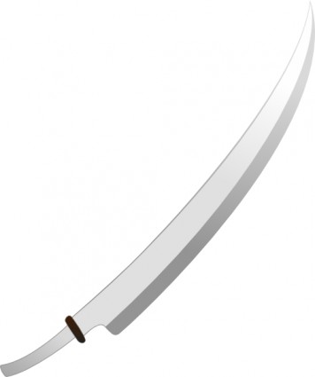 Katana Sword clip art Free vector in Open office drawing svg ...