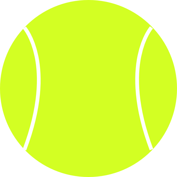 Tennis Ball clip art Free Vector