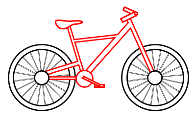 Drawing a cartoon bicycle - ClipArt Best - ClipArt Best