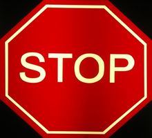 How to Make a Stop Sign with Printable Traffic Signs | eHow