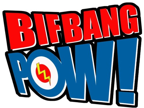 Bif Bang Pow! Retro Superhero Iron on T Shirt Transfer ...
