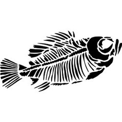 Fish Skeleton Clipart - Free to use Clip Art Resource