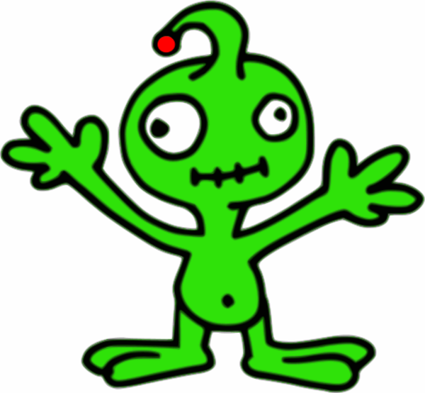Alien Cartoon | Free Download Clip Art | Free Clip Art | on ...