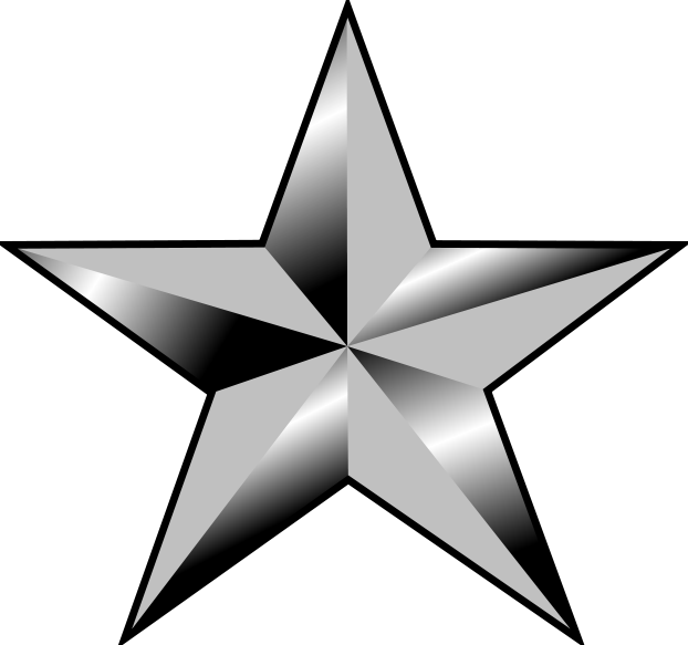 Army Star Clipart