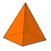 3d pyramid clipart