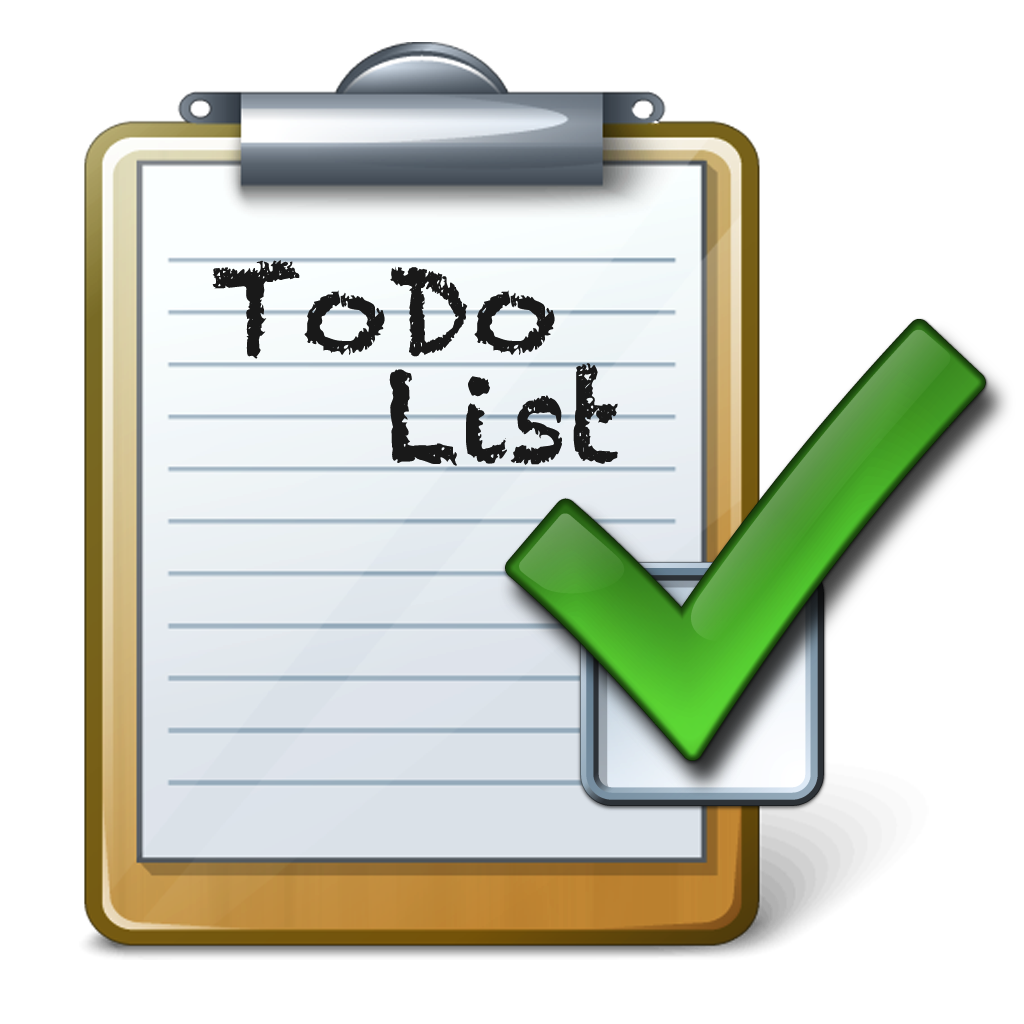 Things to do list clip art