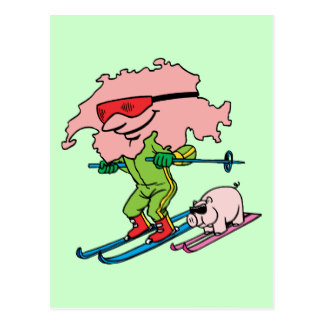 Funny Skiing Cards | Zazzle