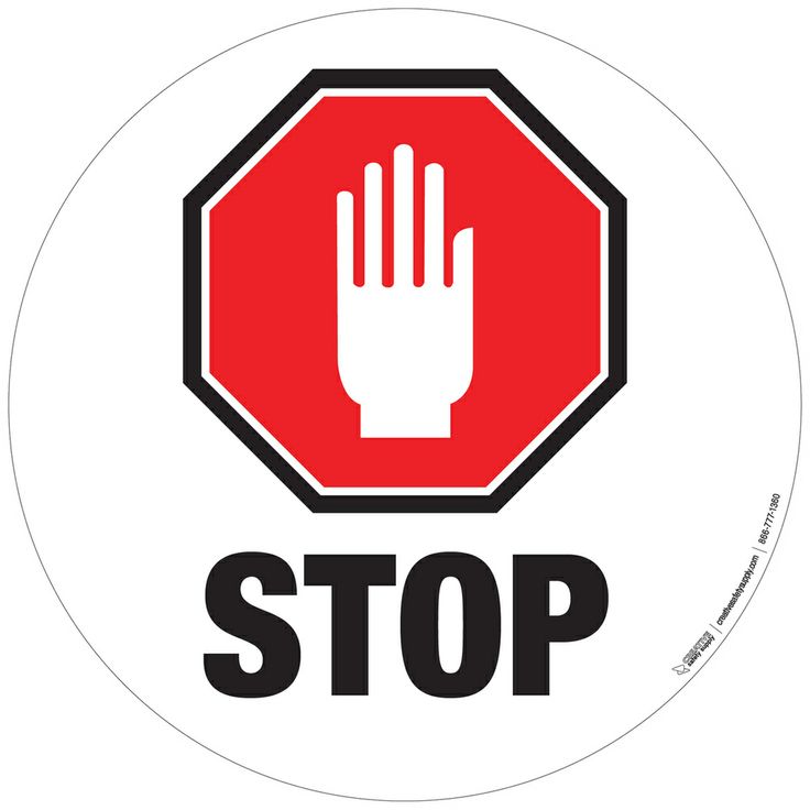 Stop Boardmaker Symbol