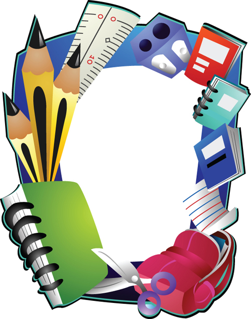 Clipart school page
