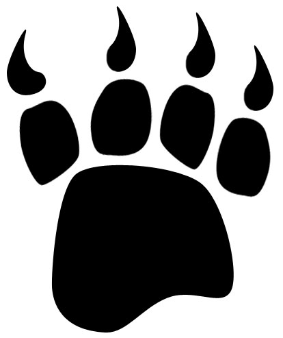 Bear Claw Clipart craft projects, Animals Clipart - Clipartoons