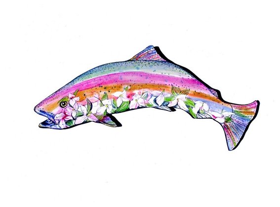Rainbow Trout Clipart | Free Download Clip Art | Free Clip Art ...