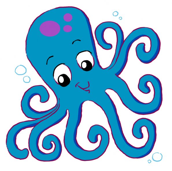 Free octopus clipart
