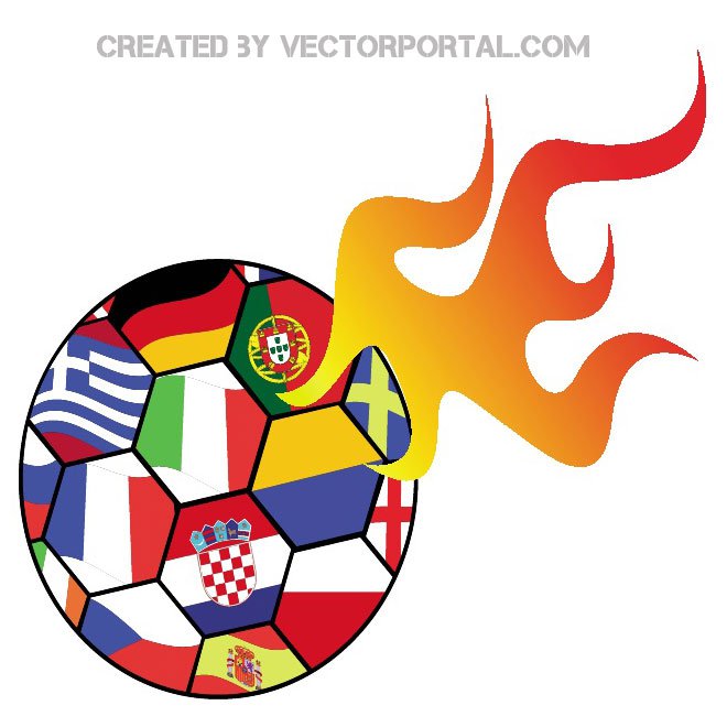 Euro Soccer 2012 Clip Art Free Vector | 123Freevectors