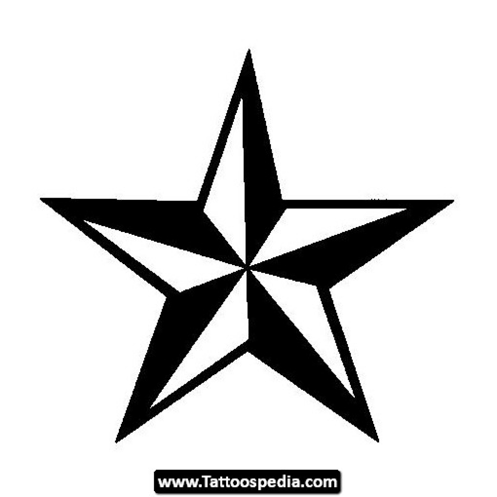 Free Star Tattoo Stencils Clipart Best in Star Tattoo Â» Tattoo A ...