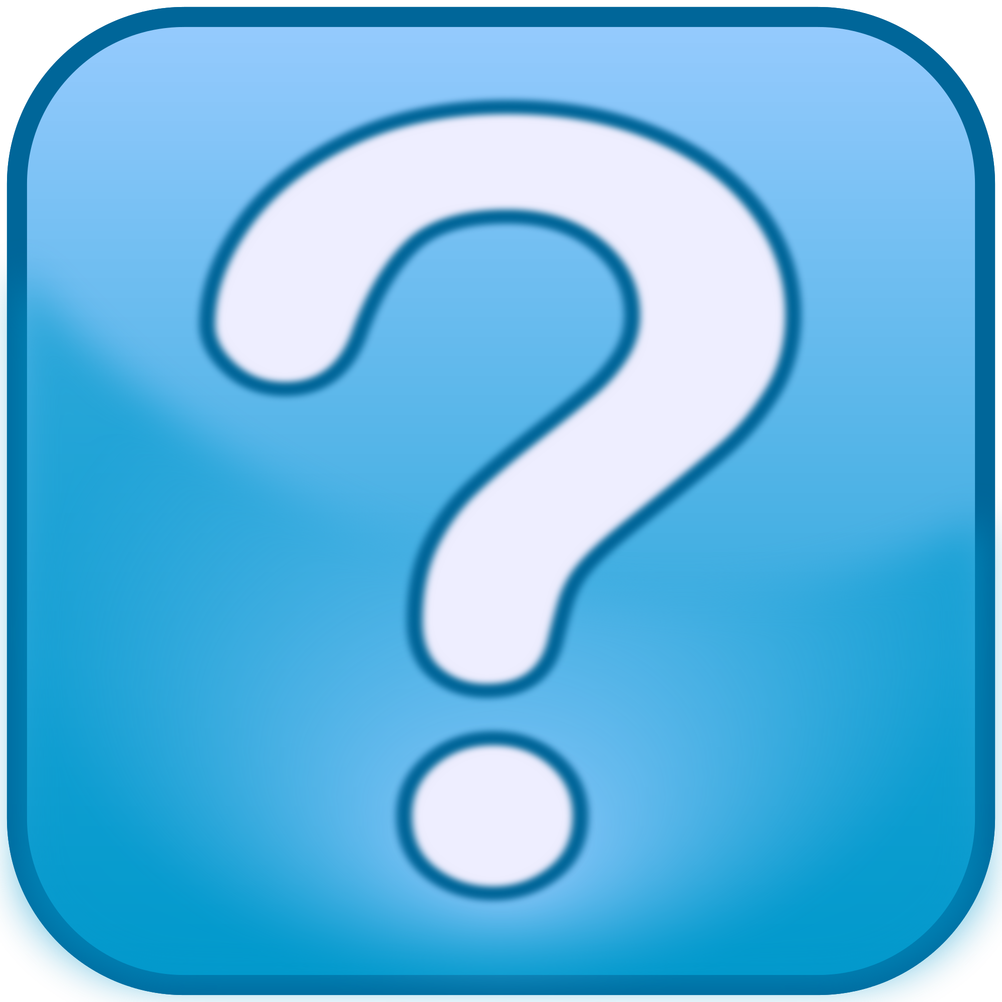 Question mark box clipart