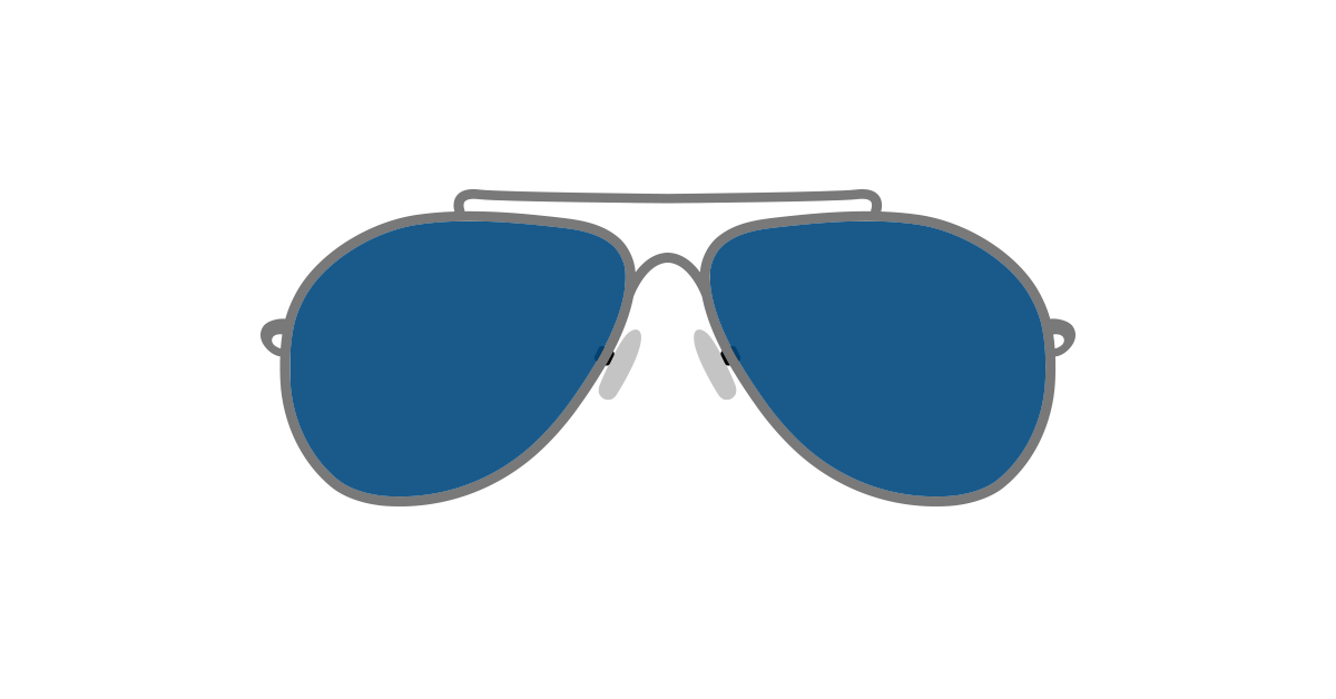 Aviator Sunglasses Vector and PNG – Free Download | The Graphic Cave