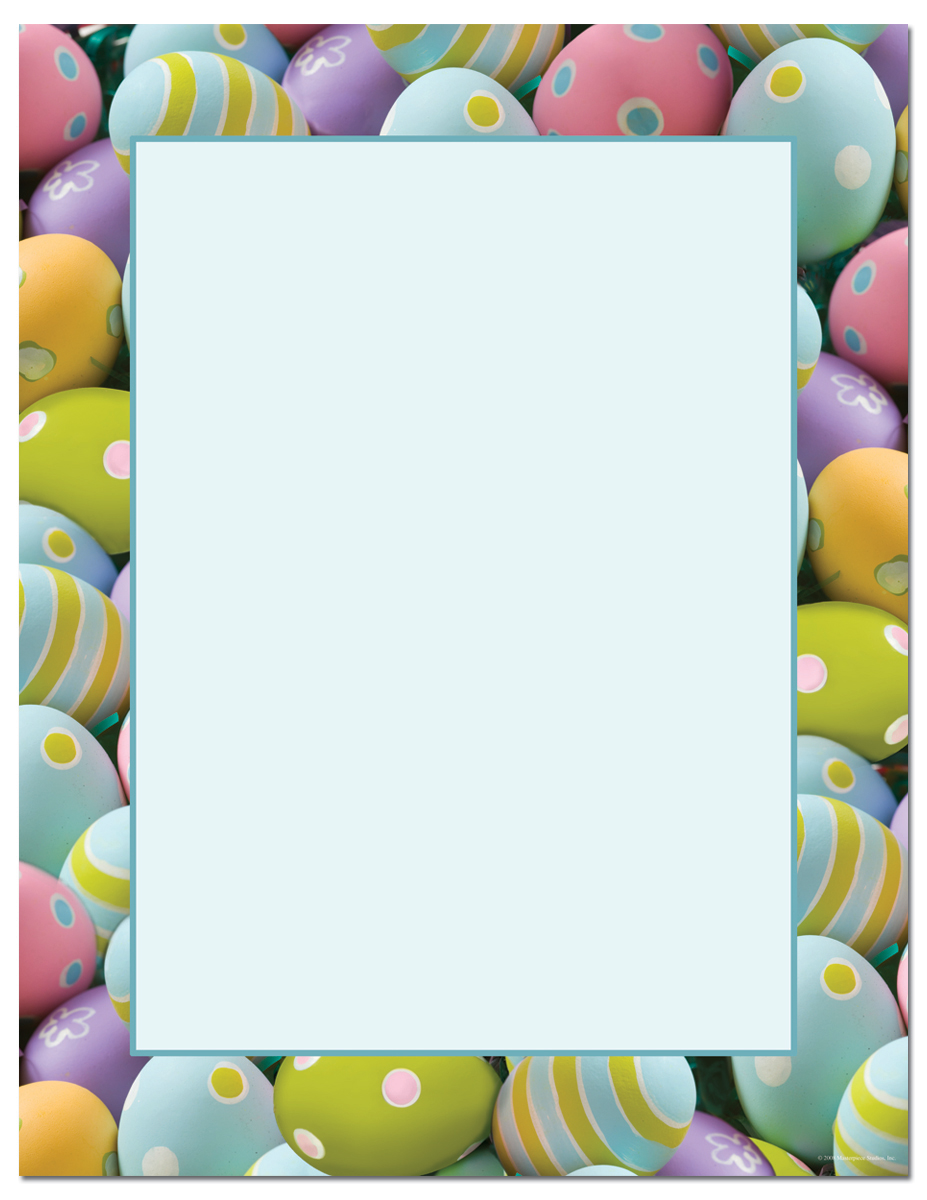 Free Easter Page Borders ClipArt Best