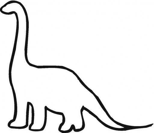 Stegosaurus Outline Clipart - Free to use Clip Art Resource