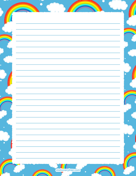 Free Printable Stationery and Writing Paper | PAGE 6