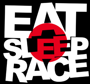 Logo Vinyl Decal | Japan - Eat Sleep Race