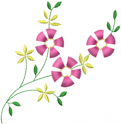 Plants(Machine Embroidery Designs) Embroidery Design: Little ...