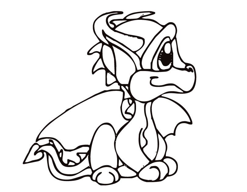 Medieval Dragon Coloring Pages - AZ Coloring Pages
