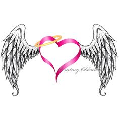Free clipart angel wings halo