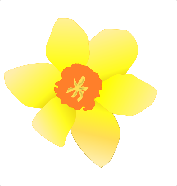 Daffodil Template ClipArt Best