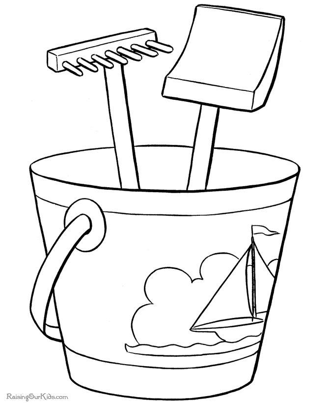 Beach Coloring Pages | Summer ...