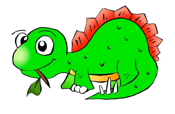 Green Baby Dinosaurs Clipart - Cliparts and Others Art Inspiration