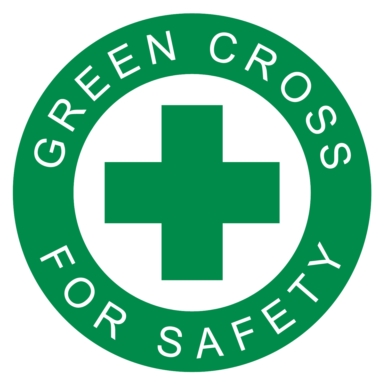 Logo - Green Cross For Safety by scrollmedia on DeviantArt