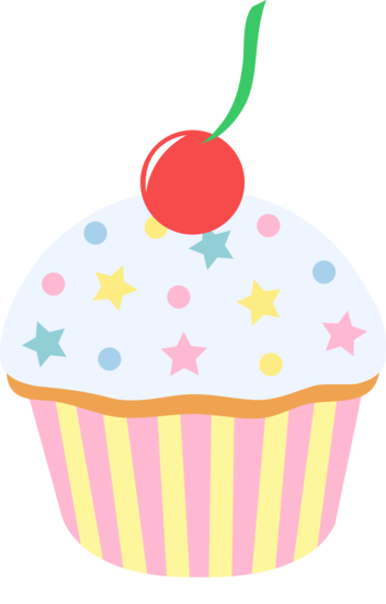 Cute Cupcake Clipart - Tumundografico