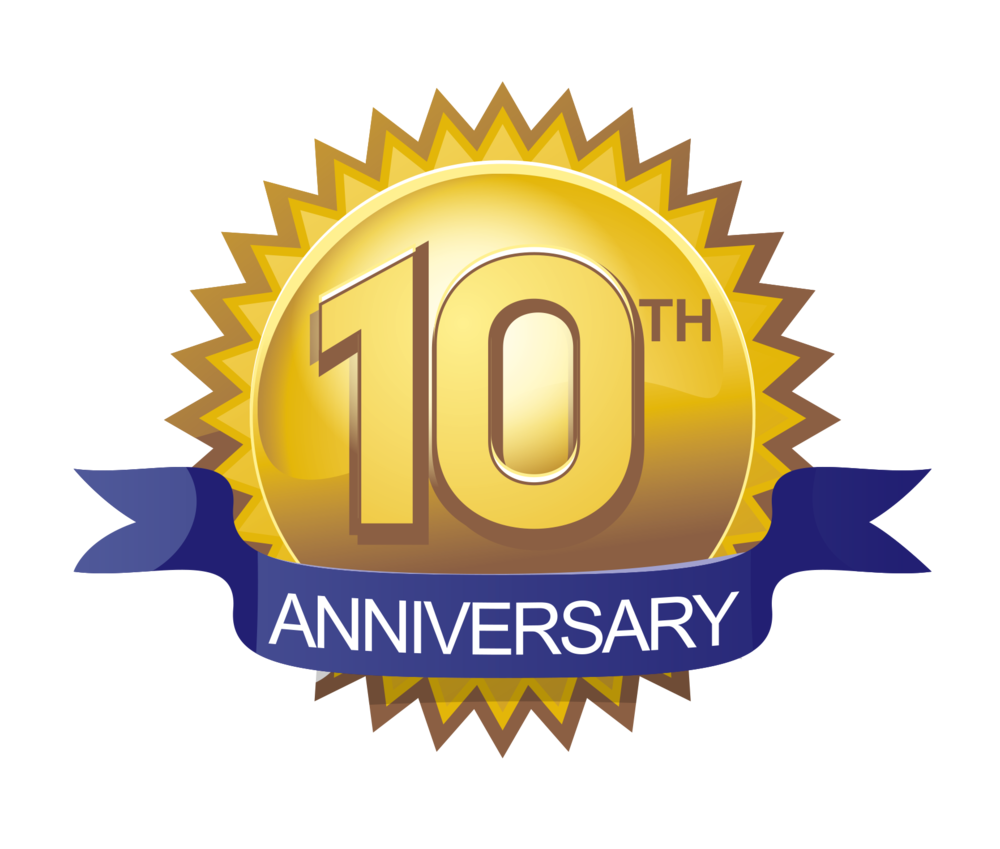 10 anniversary icon #9745 - Free Icons and PNG Backgrounds