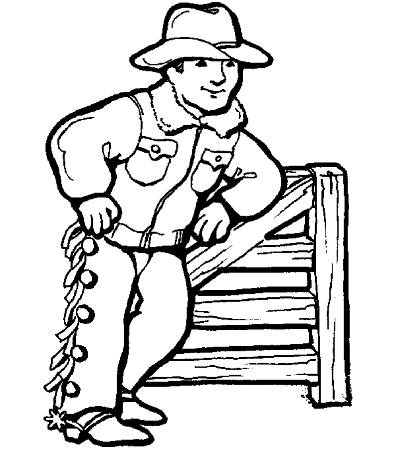 Wild West Coloring Page - AZ Coloring Pages