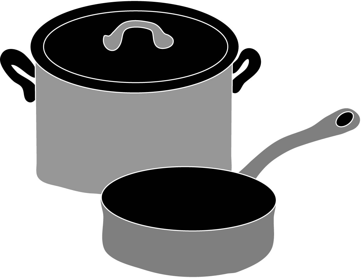 Cooking Pots And Pans Clipart