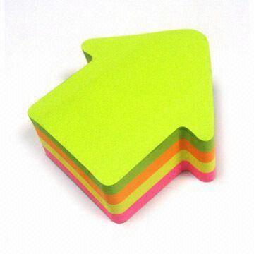Arrow-shaped Sticky Note Pad/Memo Cube Wholesale Cheap Promotional ...